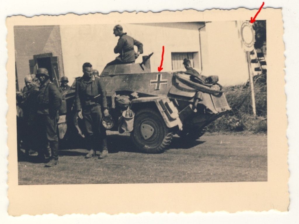 Foto - deutscher Schützenpanzewagen - 4-Rad Späh