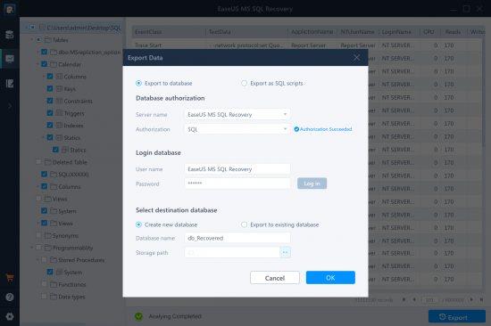 EaseUS MS SQL Recovery Pro 10.0.0.0