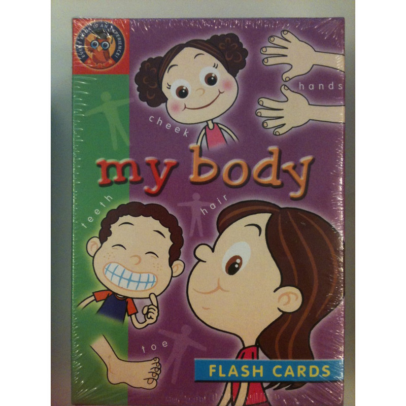 Baby Flash Card 32cards My Body Malaysia