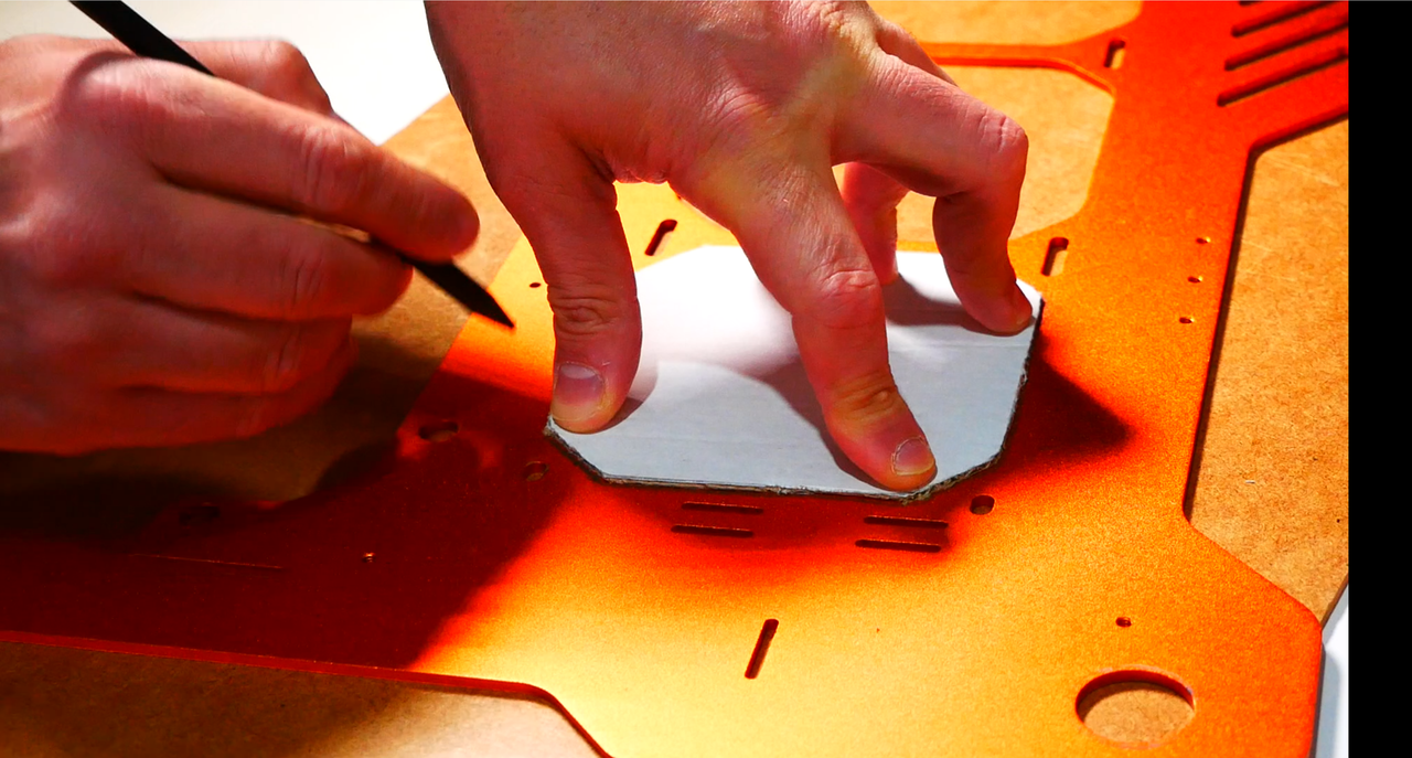 120MM fan place on aluminum