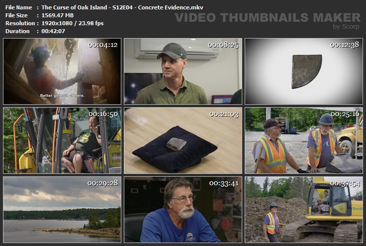 The Curse of Oak Island - S12E04 - Concrete Evidence.mkv