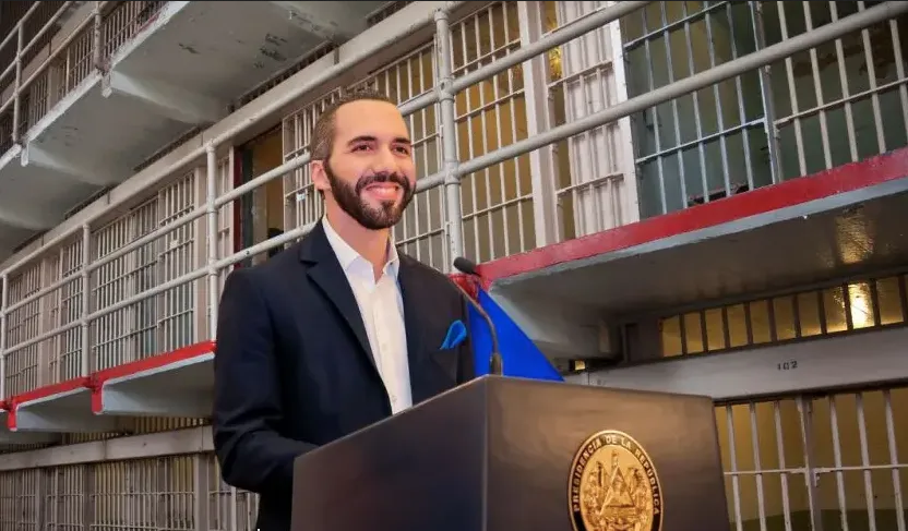 Anuncia Nayib Bukele construcción de nueva cárcel contra corruptos