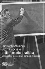 Christoph Schuringa – Storia sociale della filosofia analitica (2026)