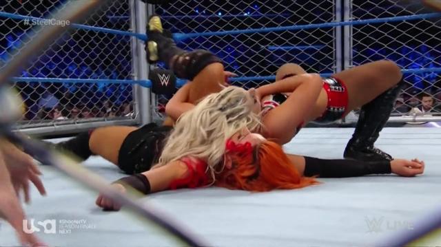 Alexa Bliss vs. Becky Lynch in a Steel Cage match for the Women's Title  announced for next week - Diva Dirt