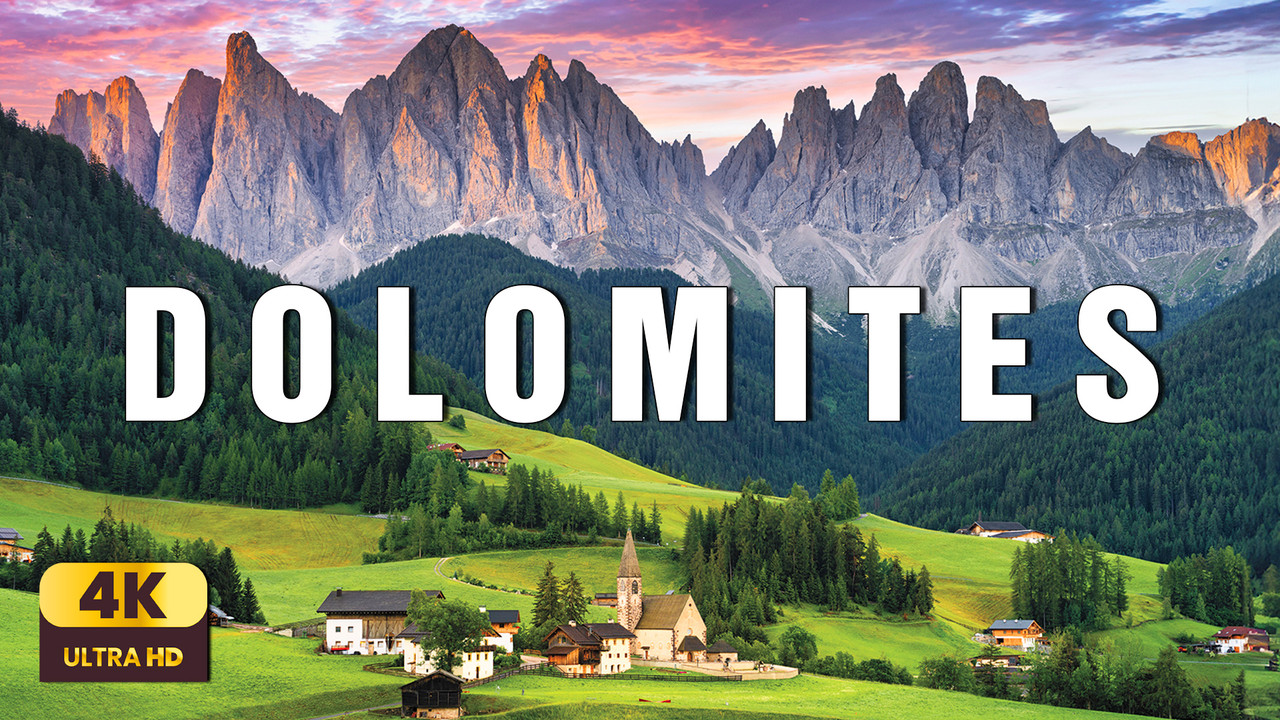 Dolomites in 4K – A Peaceful Cinematic Journey Through Italy’s Majestic Mountains