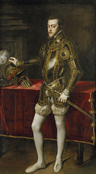 1 Escudo Felipe II. Países Bajos Españoles. Amberes 1558 (Rey de España y de Inglaterra). Philip-II