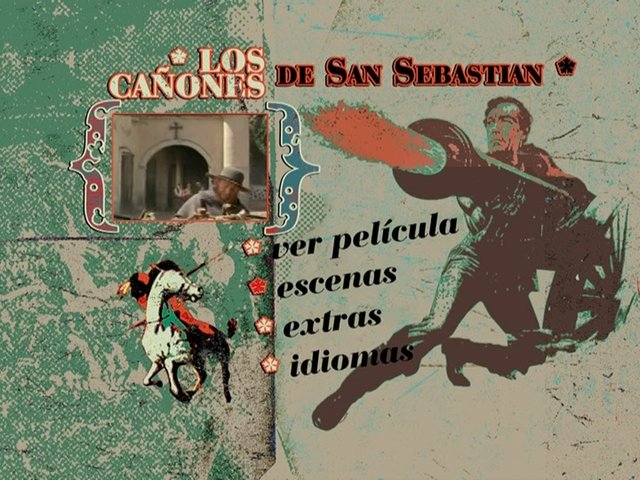 1 - Los Cañones de San Sebastián [DVD5Full] [PAL] [Cast/Fr] [Sub:Nó] [1968] [Western]