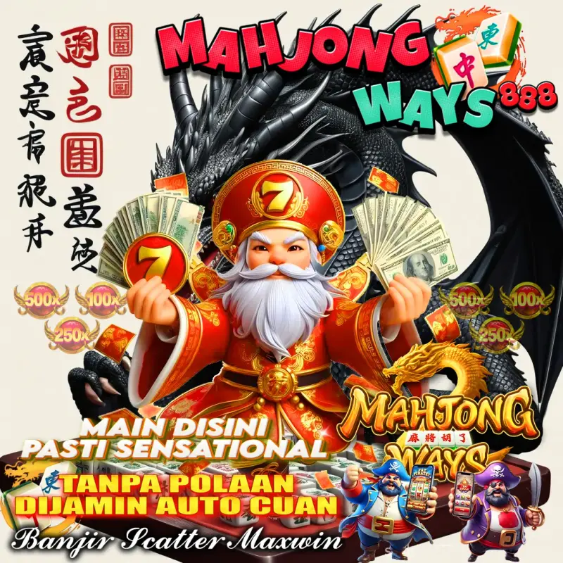 MAHJONGWAYS888 ✈️ Situs Slot Viral Asia 2025 Auto Scatter Bikin Untung Anti Zonk