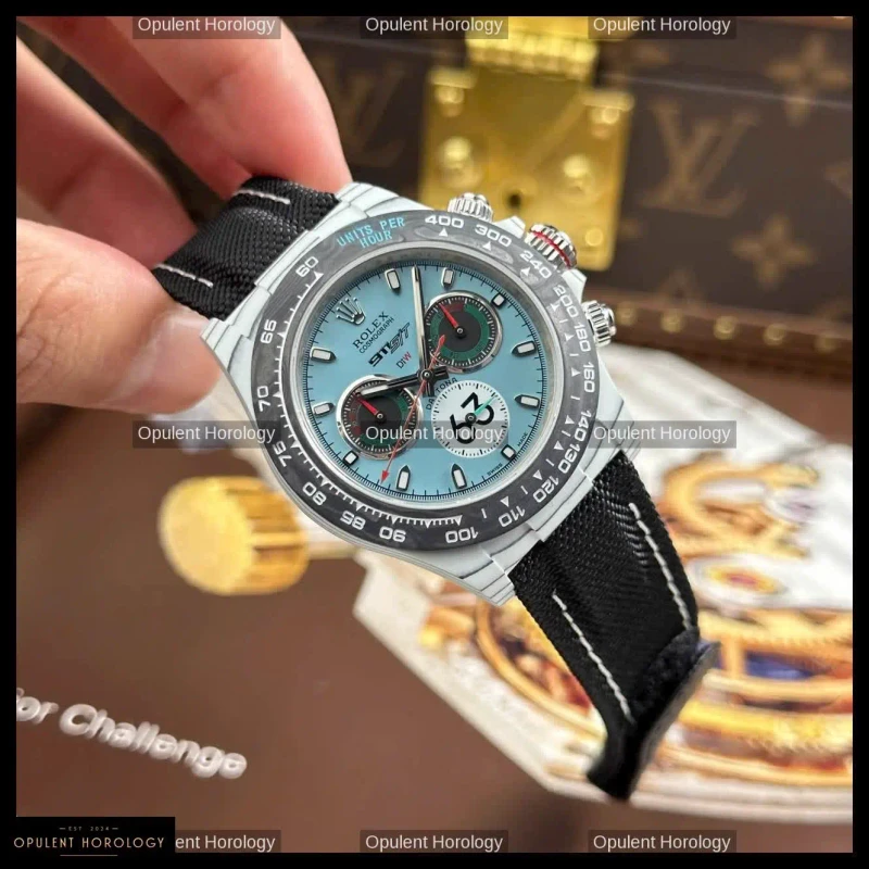 Rolex Daytona DIW Ferrari Tiffany Dial White Carbon Lightweight 40mm