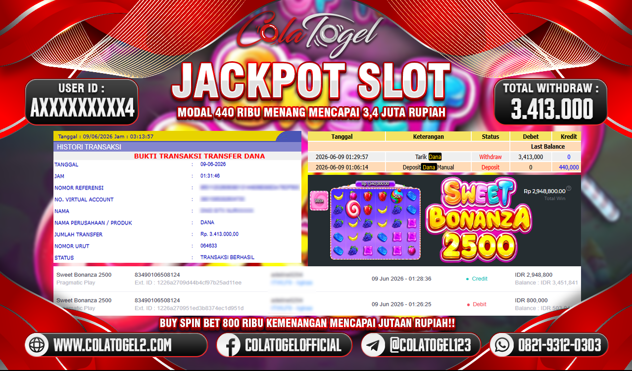 JACKPOT SLOT GACOR!!