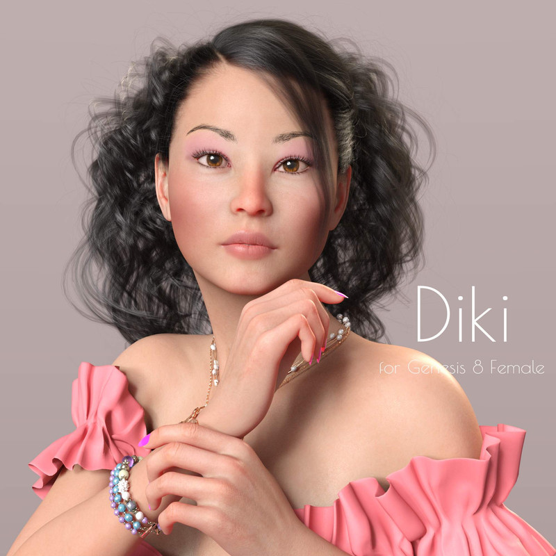 Diki - Beautiful Filipina Female [Genesis 8 Female]