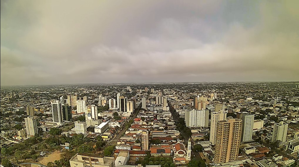 Campo Grande nesta manhã de segunda-feira