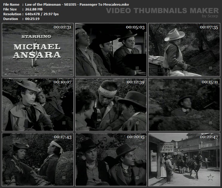 Law of the Plainsman - S01E05 - Passenger To Mescalero.mkv