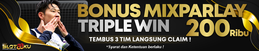 BONUS MIX PARLAY 3 TIM 