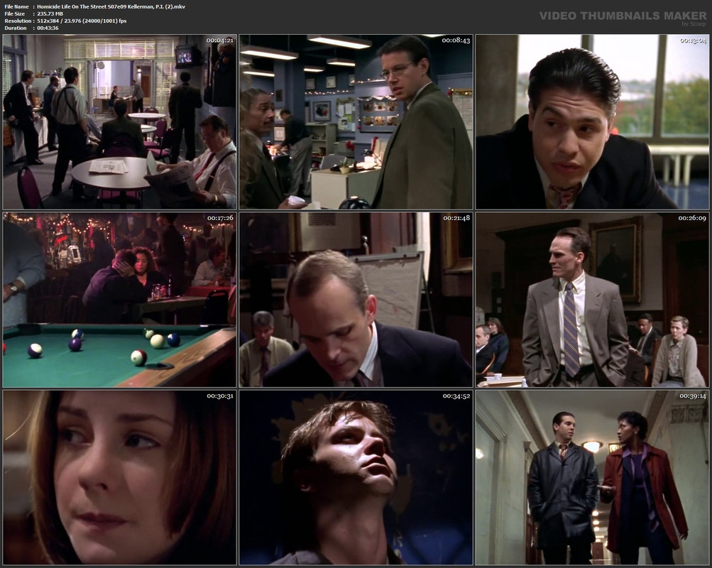 Homicide Life On The Street S07e09 Kellerman, P.I. (2).mkv