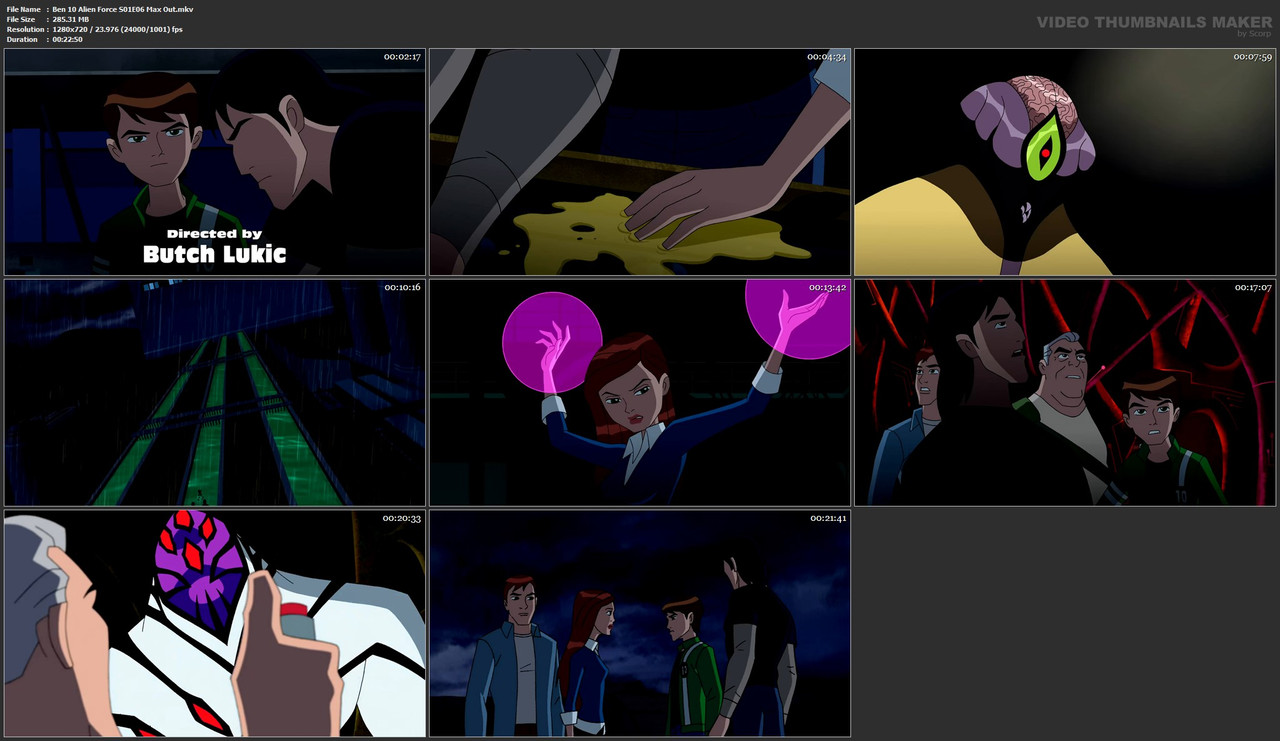 Ben 10 Alien Force S01E06 Max Out.mkv