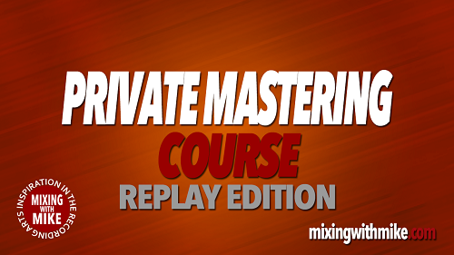 Private Mastering Course Private Mastering Course