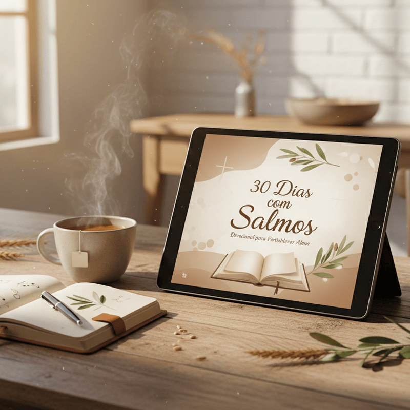 Capa do E-book 30 Dias com Salmos
