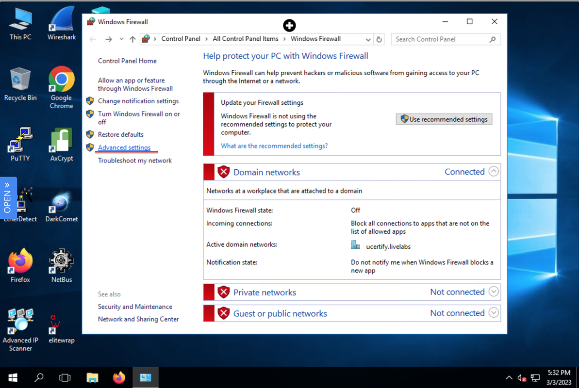 Configuring Advanced Ethernet Options Steps