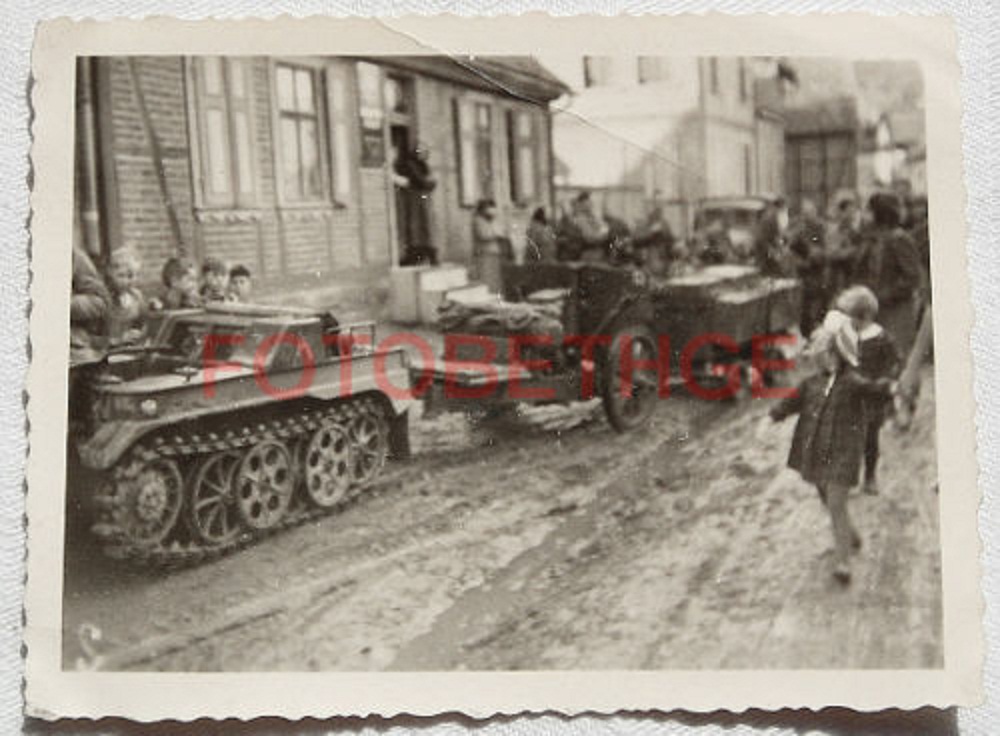 Fallschirmjäger NSU Kettenkrad Fsch. Art. Abt. 7