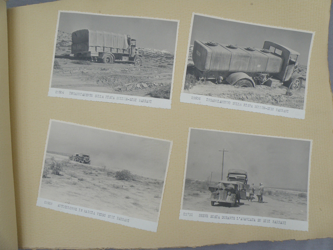 Album des Afrikakorps 1940 der verbündten Truppen aus Italien1