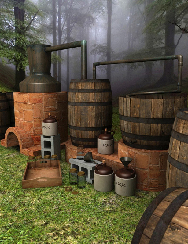 00 main moonshine still daz3d