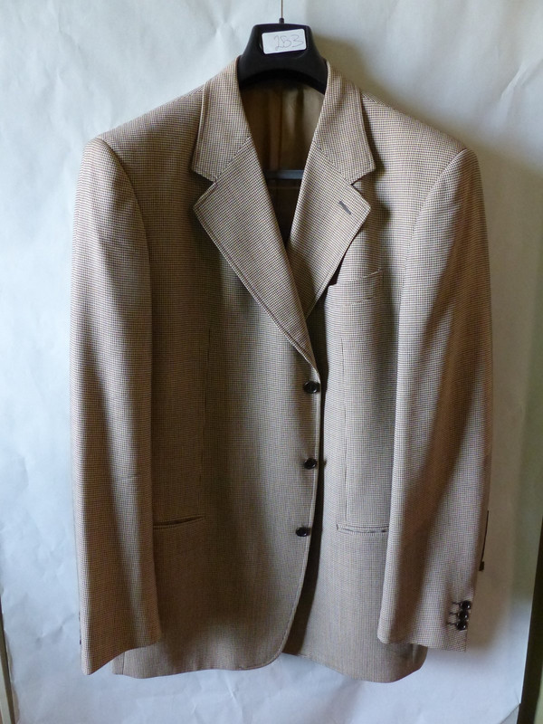 PAL ZILERI TAN MENS SUIT JACKET 326 063 1 MENS US SIZE 50 EURO 60