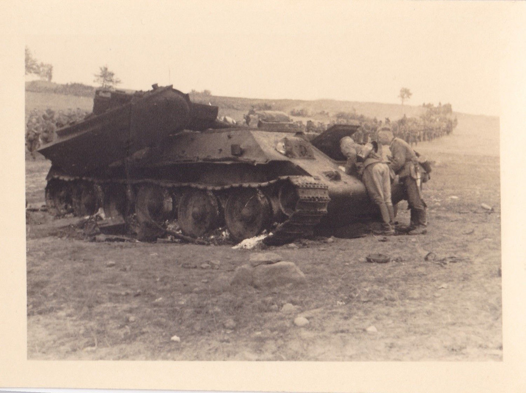 Panzer Typ T 34 sehr frühes Modell