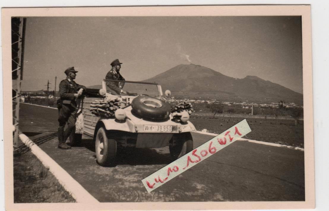 VW Kübelwagen in Italien od. Sizilien Kennung WH