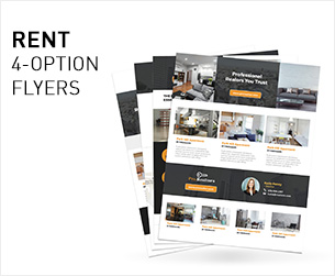 Apartment Rental Flyers – 4 Options - 3