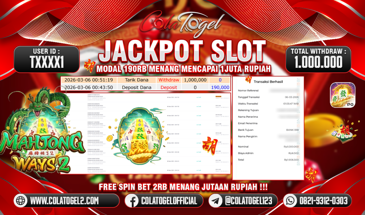 JACKPOT SLOT GACORR!!