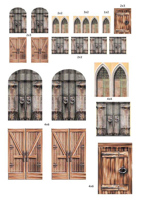 PUERTAS RECORTABLE