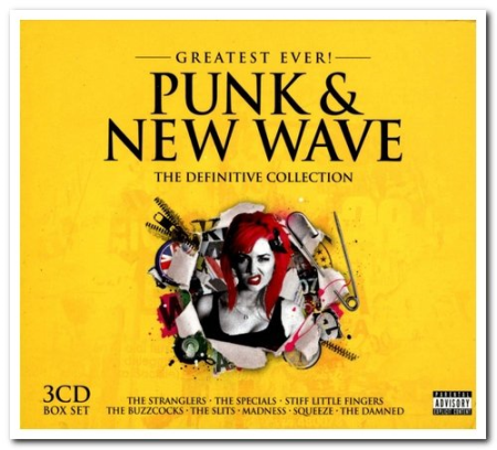 VA - Greatest Ever! Punk & New Wave: The Definitive Collection [3CD Box Set] (2013)