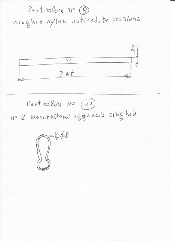 Disegno soll.  N.9-11