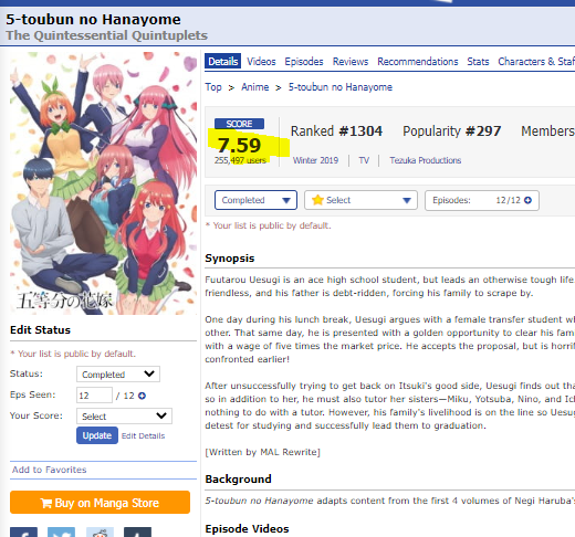 5 toubun no Hanayome 1556 znf LHi I