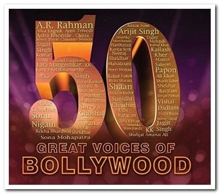 VA   50 Great Voices Of Bollywood [3CD Box Set] (2015)