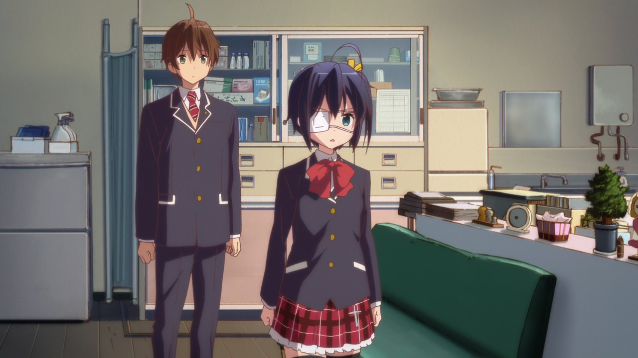 [YURI] Love, Chunibyo & Other Delusions!  S01E01 [BD 1080p x264 10bit FLAC]v2.0001