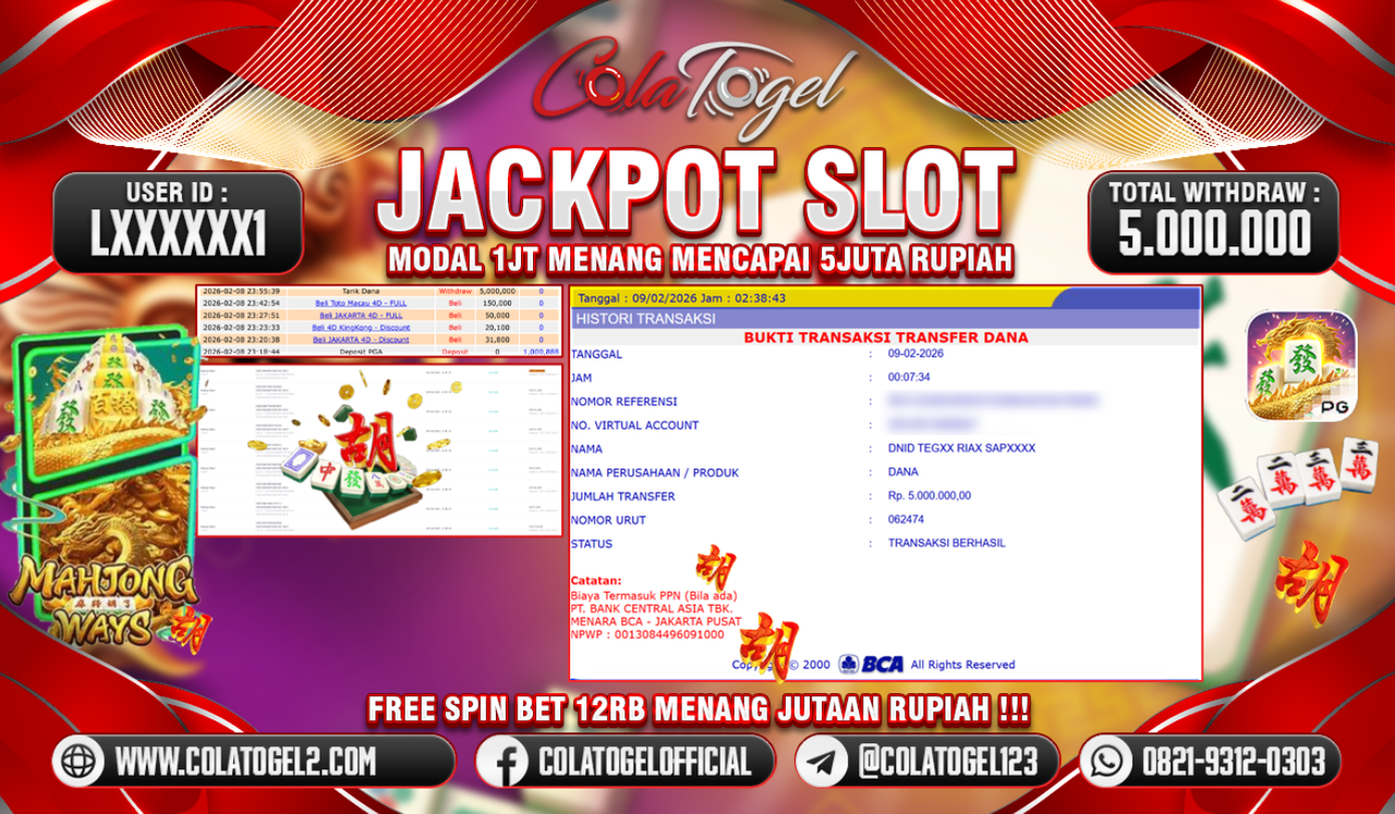 JACKPOT SLOT GACORR!!