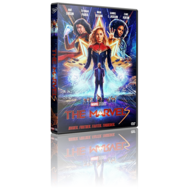 The Marvels [DVD9 Full][Pal][Cast/Ing/Fra][Sub:Varios][Acción][2023]