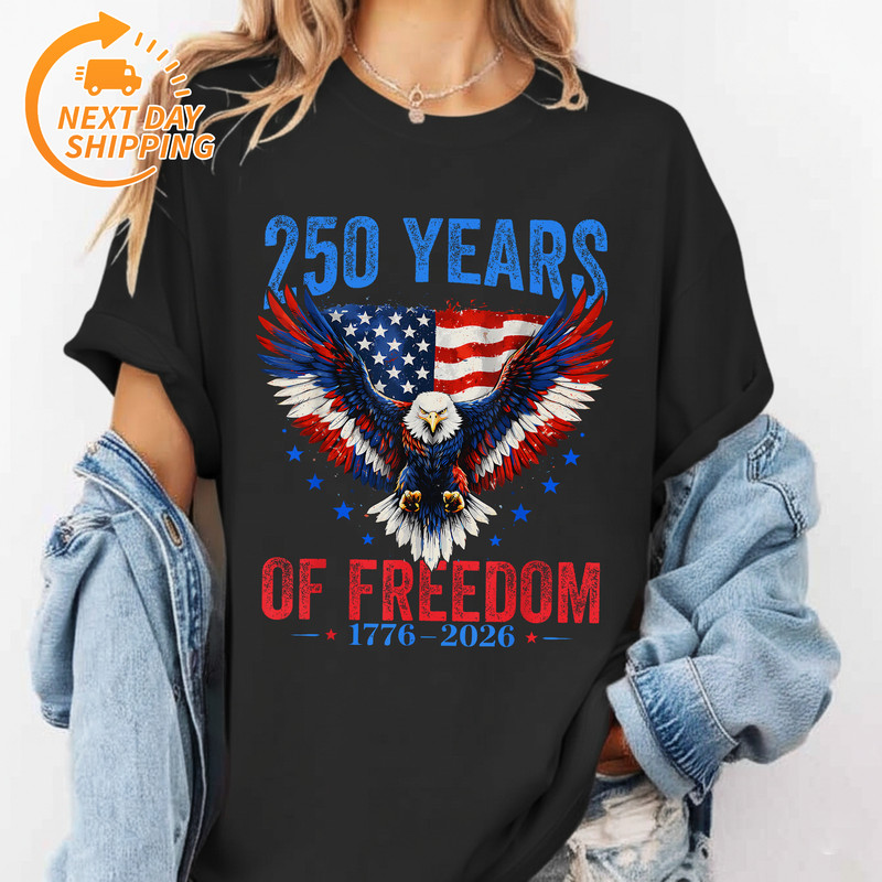 B0GFW4F1KS Vintage 250 Years American 1776 2026 250Th Usa Men Women T Shirt MK5