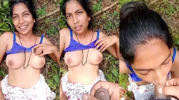 Village sexy Girlfriend Ne Khuli Khet Main Boyfriend Ka Lund Chusa