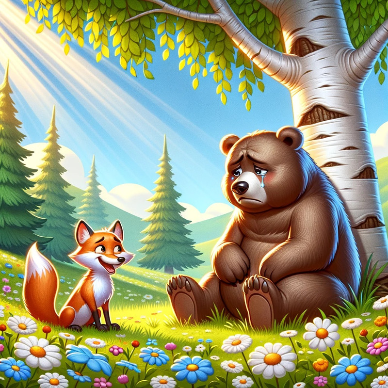 Лиса и медведь (5)