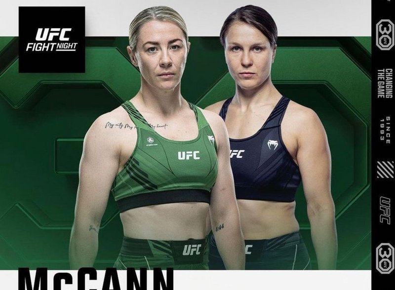 Моли Маккан срещу Юлия Столияренко на UFC Fight Night 227