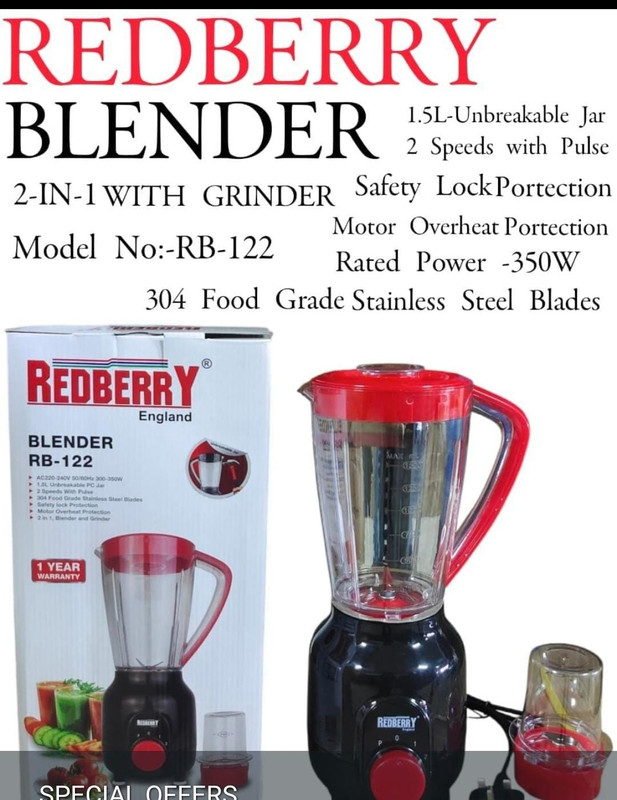 Redberry blender