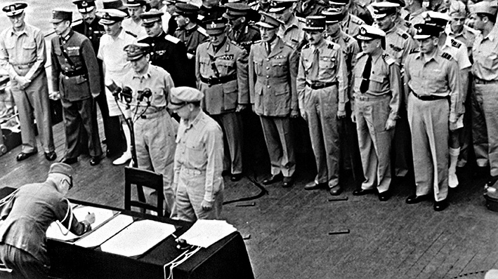 Japón firma su rendición - 2 de septiembre 1945