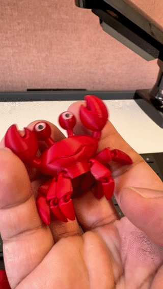 Character 3D printed keychain