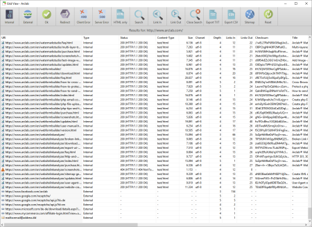 Arclab Website Link Analyzer 2.4 Arclab Website Link Analyzer 2.4