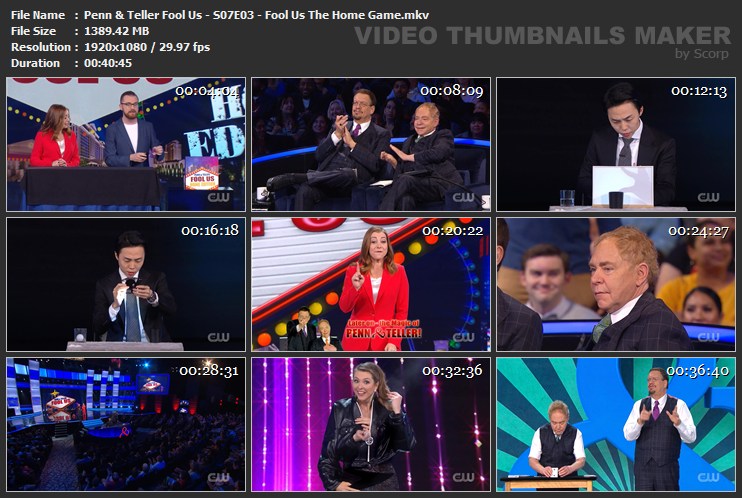 Penn & Teller Fool Us - S07E03 - Fool Us The Home Game.mkv
