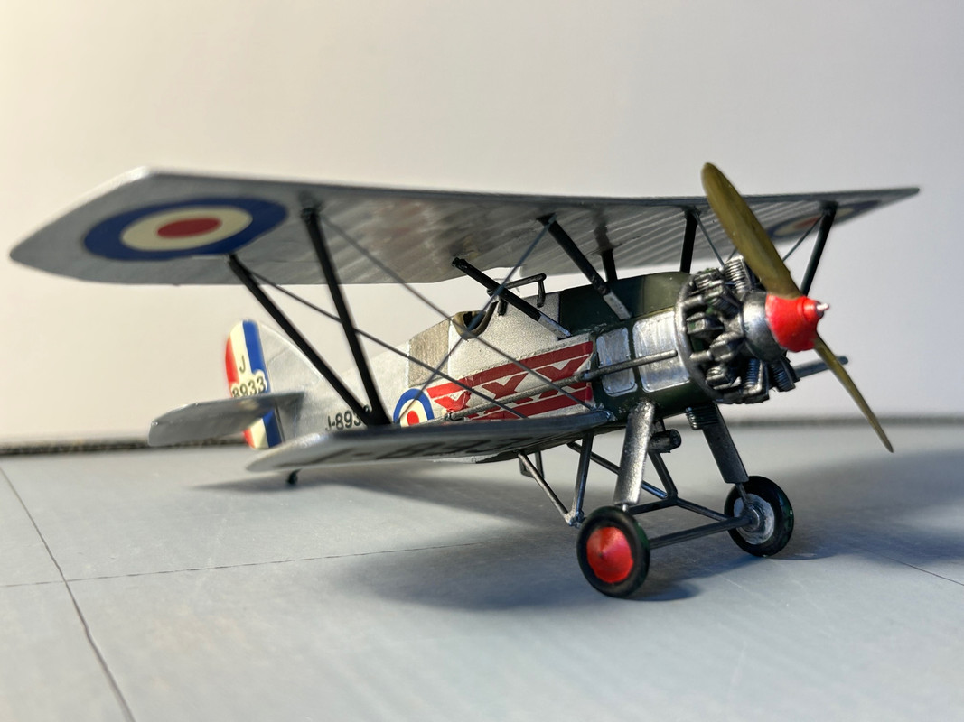 Silver wings part 2; 1/72 Bristol Bulldog - Work in Progress