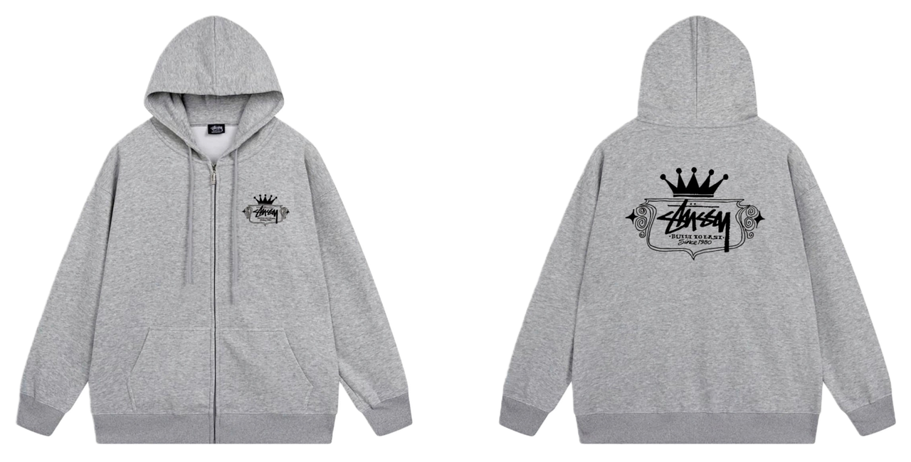Stussy Zipper Hoodie